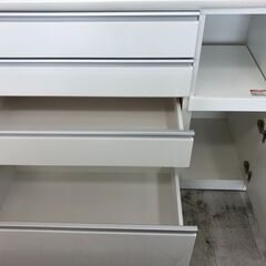 ニトリ キッチンボード WH ホワイト W1200×D510×H2000mm クリーニング 