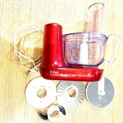 【フードプロセッサー】T-fal MINIPRO ティファール ミニプロ ルビーレッドプラスの画像