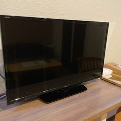 SHARP 32インチテレビ　LC32S5 2017年製の画像