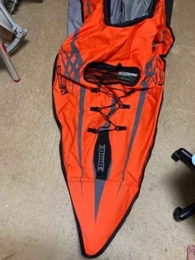 【ライフジャケットとオール付き】2人乗り　エアフレート式　カヤック　カヌー