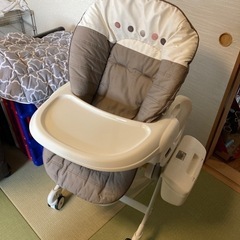 電動スイング・メロディ付き コンビハイローチェア