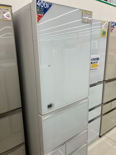 【TOSHIBA/東芝/426L冷蔵庫/GR-H43GXV（ZW)/2015年製/大容量】