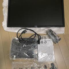 ０２　パソコンモニター　acer KAシリーズ　24インチ