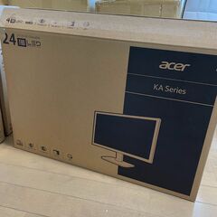 ０２　パソコンモニター　acer KAシリーズ　24インチの画像