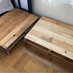 【取引中】木製パレット4枚【武蔵野市吉祥寺引き取り優先】