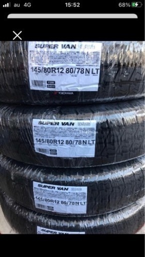 軽ﾊﾞﾝ、軽トラの新品タイヤ　145/80R12