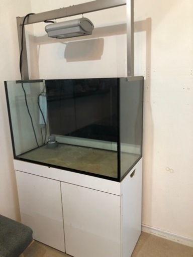 水槽＋水槽台＋ライトスタンド＋メタハラ