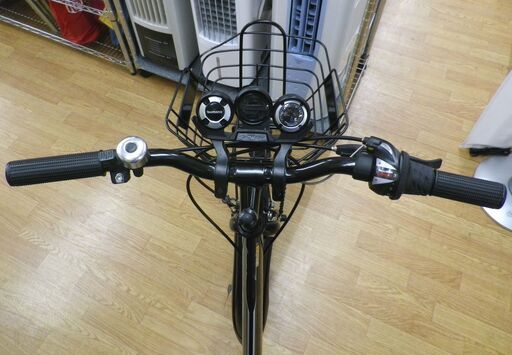 子供用自転車 24インチ FORTERA ZERO ブラック シマノ6段変速 マウンテンバイク LEDライト 鍵 かご ベル スタンド