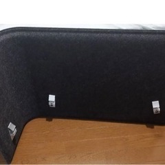 IKEA イケア　ベカント　デスク　パーテーション　スクリーン付きの画像