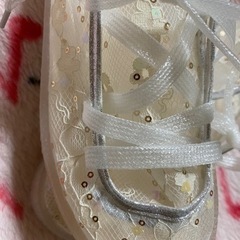 夏用スニーカー24.5cmの画像