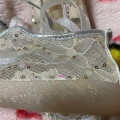 夏用スニーカー24.5cmの画像