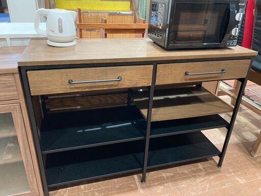 【愛品館市原店】ヴィンテージ風キッチンカウンター