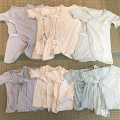 新生児ベビー服（短肌着、コンビ肌着）