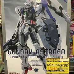 METAL BUILD ガンダムアストレア＋プロトGNハイメガランチャー 新品未開封品 プレミアムバンダイ METAL BUILD ガンダムアストレア＋プロトGNハイメガランチャー フィギュア