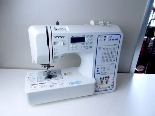 ブラザー コンピューターミシン A4500-MM/CPE003 文字縫いミシン ミッキーマウス 取扱説明書付き 札幌市東区 新道東店