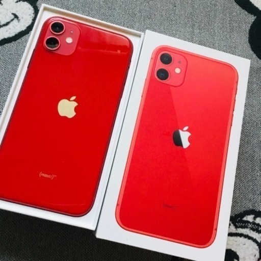 iPhone11 ProductRed 64GB SIMフリー　値引き不可