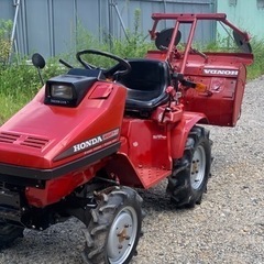 ホンダ トラクター　マイティー11 4WD/4WS ガソリン車　整備済　作動品の画像