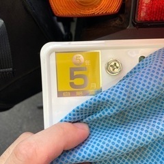 （受け渡し者決定しました）実動オンオフ両用HONDA AX-1 パニヤケース付き!の画像