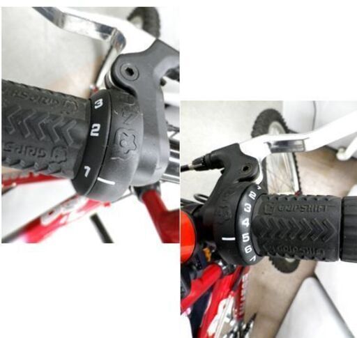 BALANCE 26インチ マウンテンバイク 3×7段 SHIMANO21段変速 レッド×ホワイト MTB 自転車 札幌市 西岡店