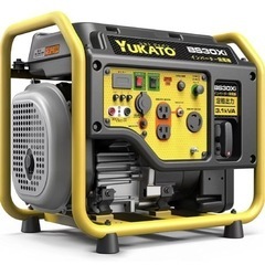 ユカト(YUKATO)インバーター発電機 高性能 定格出力3.1kVA オープン型 静音 ガソリン発電機 正弦波 50Hz/60Hz切替 約23.5kg ポータブル発電機 並列使用可能 高出力 軽量 長時間連続運転 DIY 建設作業 災