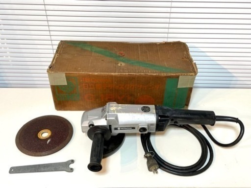 日立電子ディスクグラインダ G 18Y1 180㎜ 動作確認済