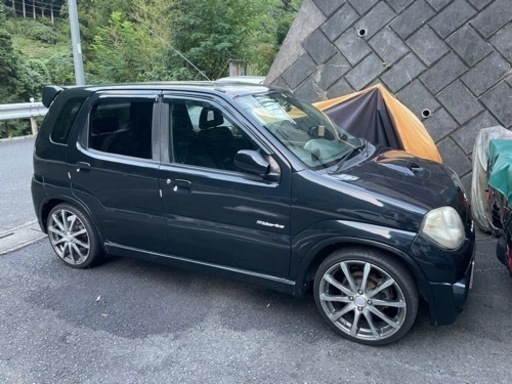 keiワークス、レカロ、ローダウン、17inアルミ、マフラー他多数