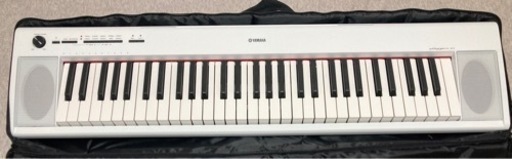 新品未使用YAMAHA キーボード piaggeroNP-12WH 61鍵盤