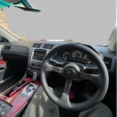 レクサス GS350 バージョンＩ サンルーフ 後期 革 grs191 カスタム多数の画像