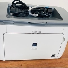 【No,8】CanonLBP6200プリンター＋プリンター用紙
