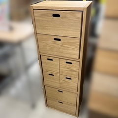 J1525 良品計画 スタッキングチェスト スタッキングシェルフ...