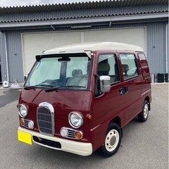 スバル　サンバー　クラシック　KV3　５速　希少車　タイベル交換...