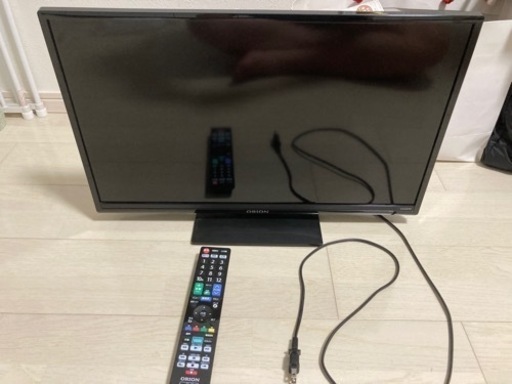 テレビ　ORION　2017年製 24型