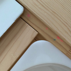 IKEA フリサット　テーブルの画像