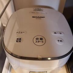 【決まりました】SHARP ジャー炊飯器 ハイアール電子レンジの画像