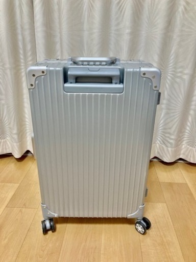 定価11800円！値下げしました！新品未使用スーツケース キャリーケース TSAロック 半鏡面 アルミフレーム レトロ 旅行 出張 静