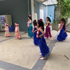 阿倍野フラダンス 幼児クラスの画像