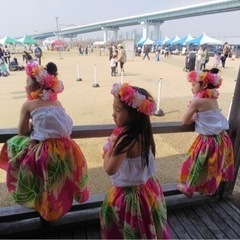 阿倍野フラダンス 幼児クラスの画像