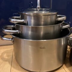 【Fissler】IH対応 鍋4点セット