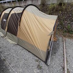 コールマン　ドーム型2ルームテント　グランドシート　インナーシート付きの画像