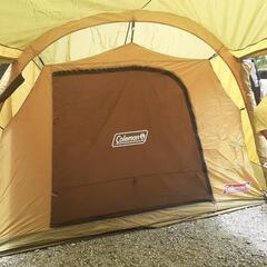 コールマン　ドーム型2ルームテント　グランドシート　インナーシート付きの画像