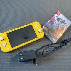 Nintendo Switch light +モンハン 8/20お渡し