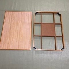 【引き取り無料】コタツテーブルとコタツ台のみ