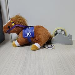 新品☆競走馬のぬいぐるみ♪の画像