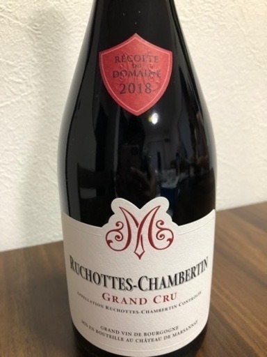 赤ワイン Chateau de Marsannay Ruchottes Chambertin 　シャトー・ド・マルサネ リュショット・