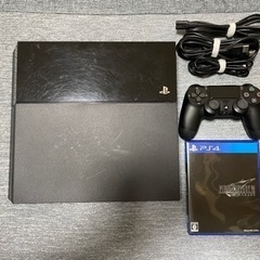 PS4 本体 500GB CUH-1000AB01 ジェット・ブラック（FF7リメイク付き）