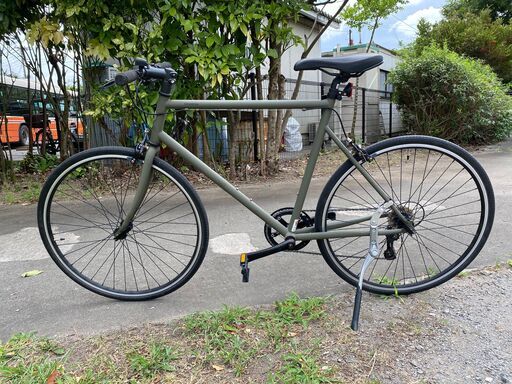 クロスバイク TOKYOBIKE SPORTS 9s Mサイズ マットオリーブ