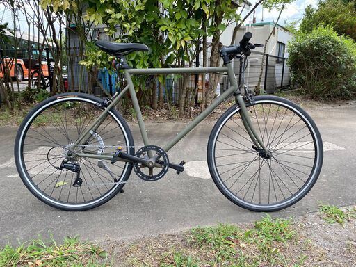 クロスバイク TOKYOBIKE SPORTS 9s Mサイズ マットオリーブ