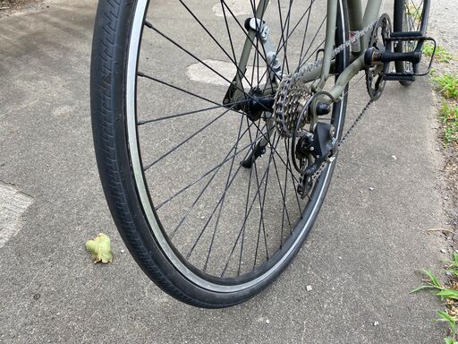 クロスバイク TOKYOBIKE SPORTS 9s Mサイズ マットオリーブ