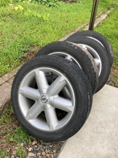 ムラーノ純正18インチホイール＋ブリヂストンplayz PXRVⅡ