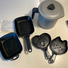 調理器具セット グリルパン ハンディパン 油こし器